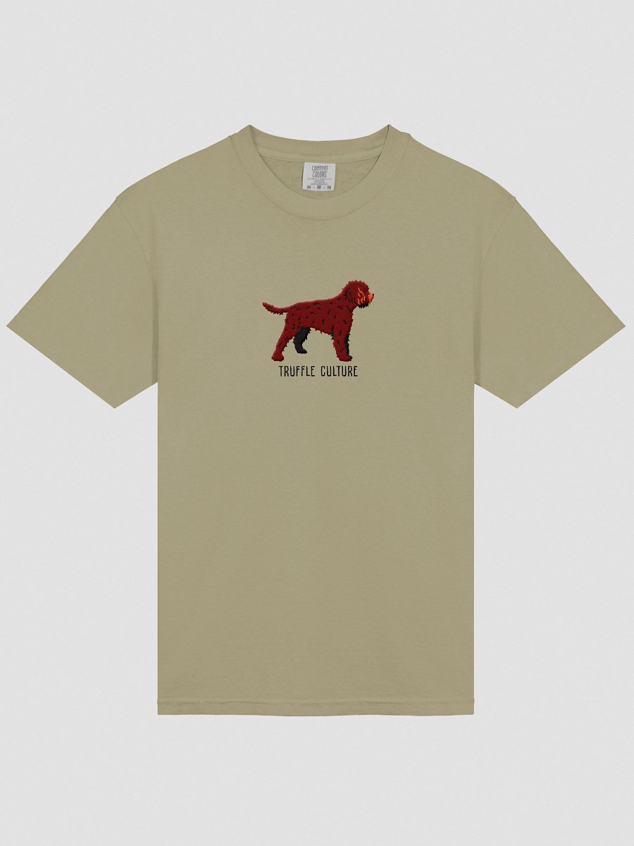 Truffle Culture T-Shirt(Embroidered) of a Lagotto Romagnolo(Liver) product image (3)
