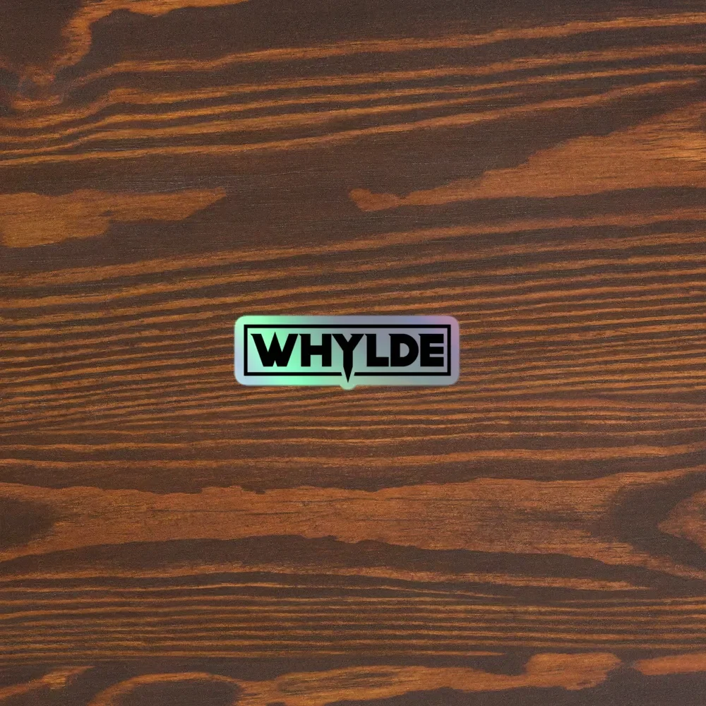 WHYLDE Logo Holo Graphic Sticker product image (4)