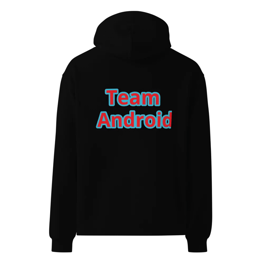 Blue and red KingAndroid hoodie product image (11)