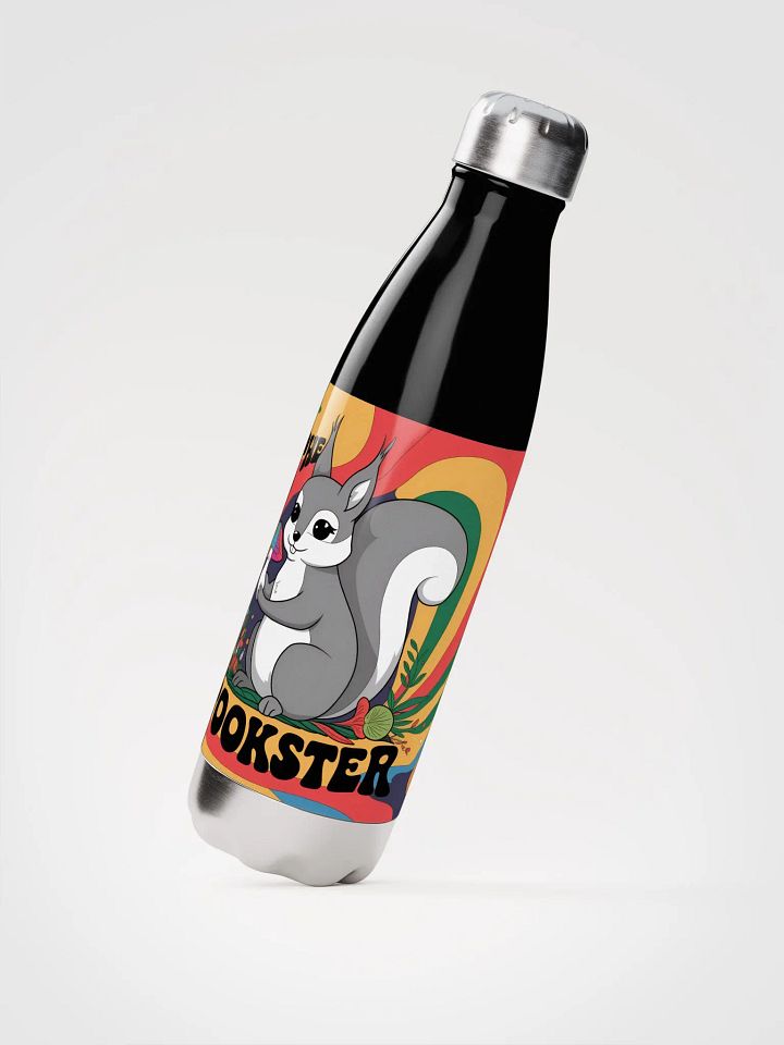 Psychedelic Pookster Stainless Steel Water Bottle product image (2)