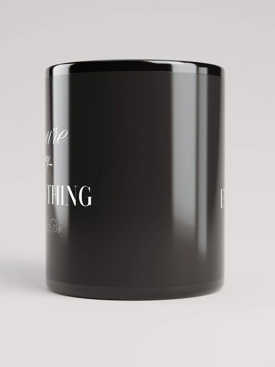 You're My Everything Love Couple Black Mug product image (9)