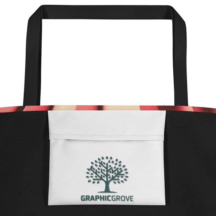 All-Over Print Large Tote Bag with Pocket - Graphic Grove product image (2)