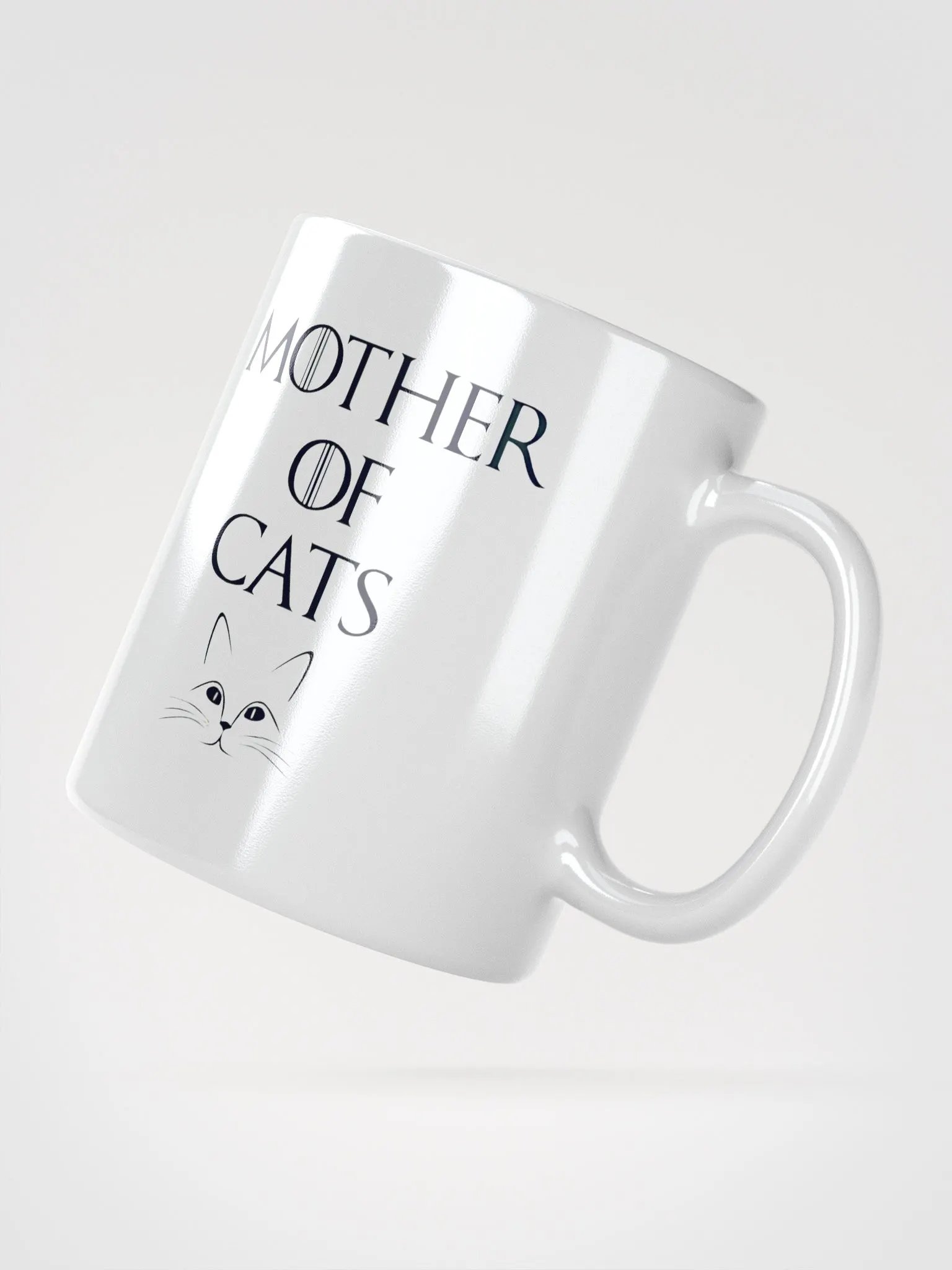 Mother of cats cat lover mom - Glossy Mug product image (2)