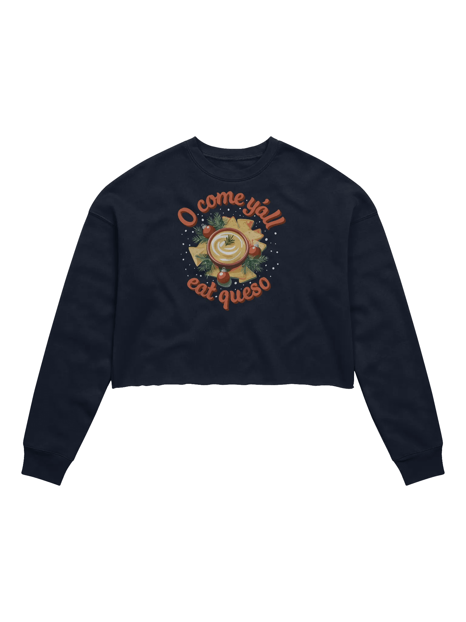 O Come Y'all Eat Queso Distressed Cutoff Fleece Sweatshirt product image (1)