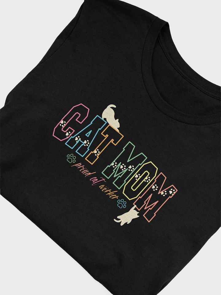 Cat Mom 2 T-shirt product image (1)