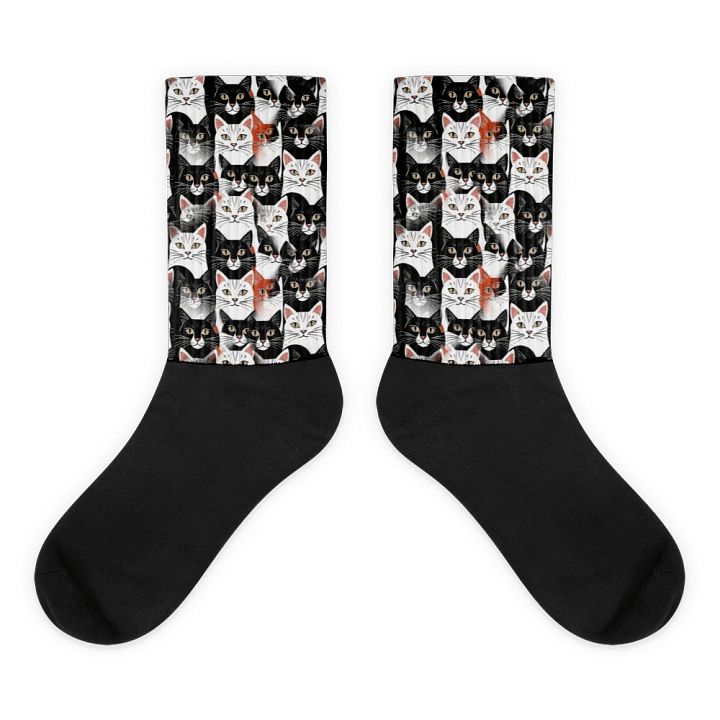 Katz Katz Katz Black Foot Socks product image (1)