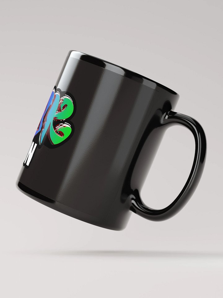 The Brisk Selection Rainbow Mug Black product image (3)