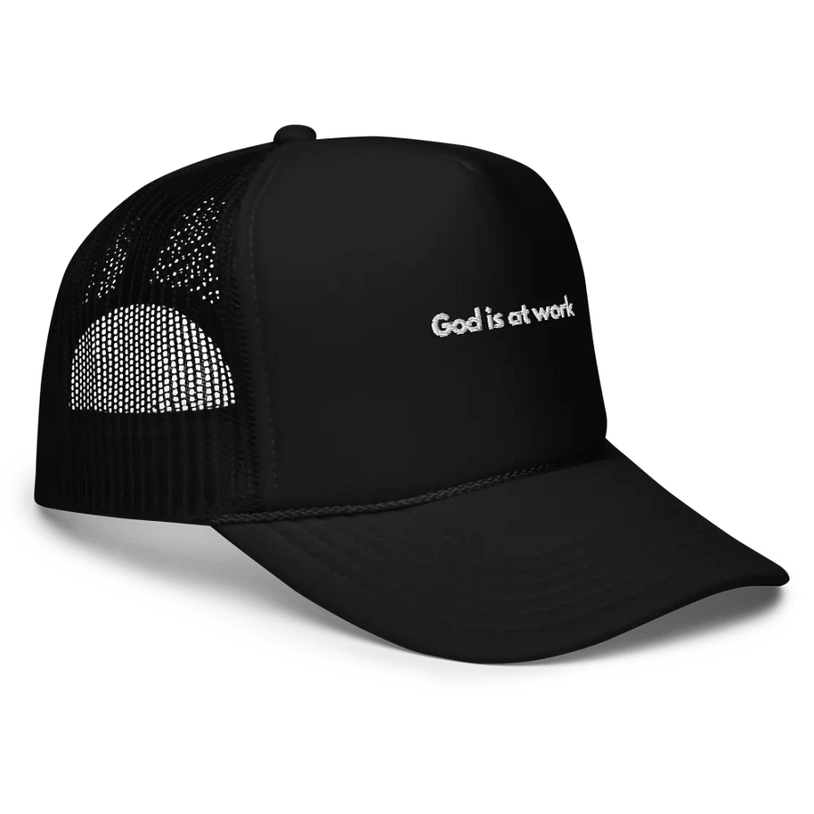 God Is At Work Trucker product image (5)