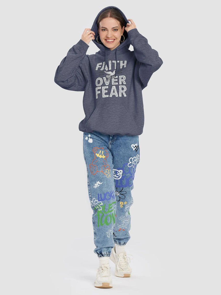 Faith Over Fear. - Gildan Classic Hoodie product image (8)