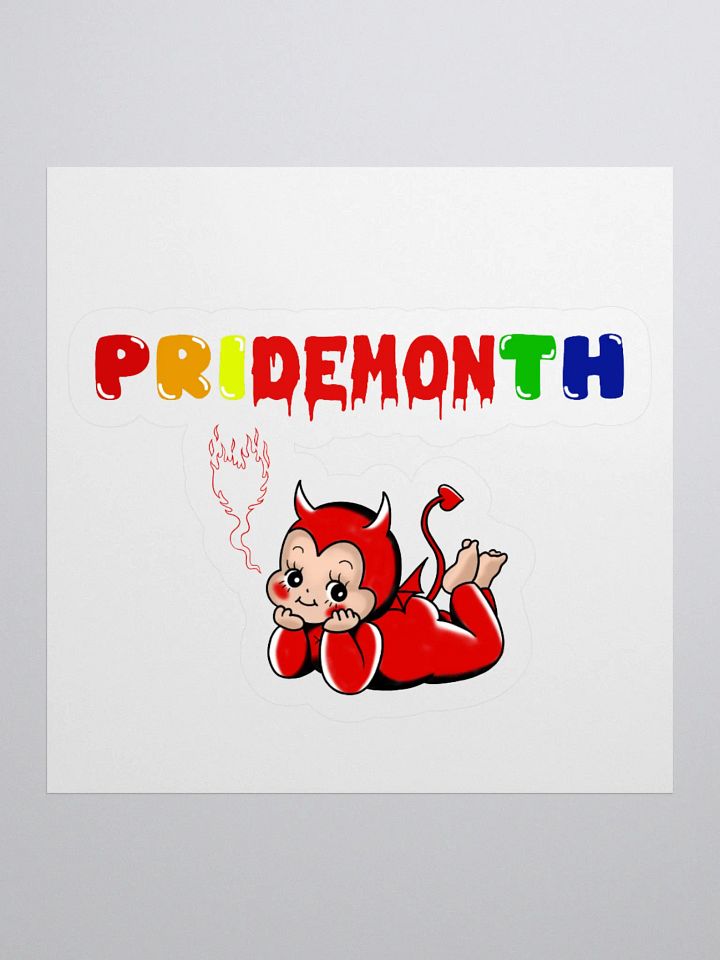 PriDEMONth Kewpie sticker product image (1)