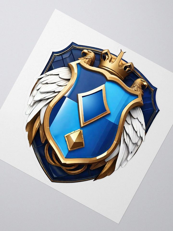 Double eagle crown sticker product image (2)