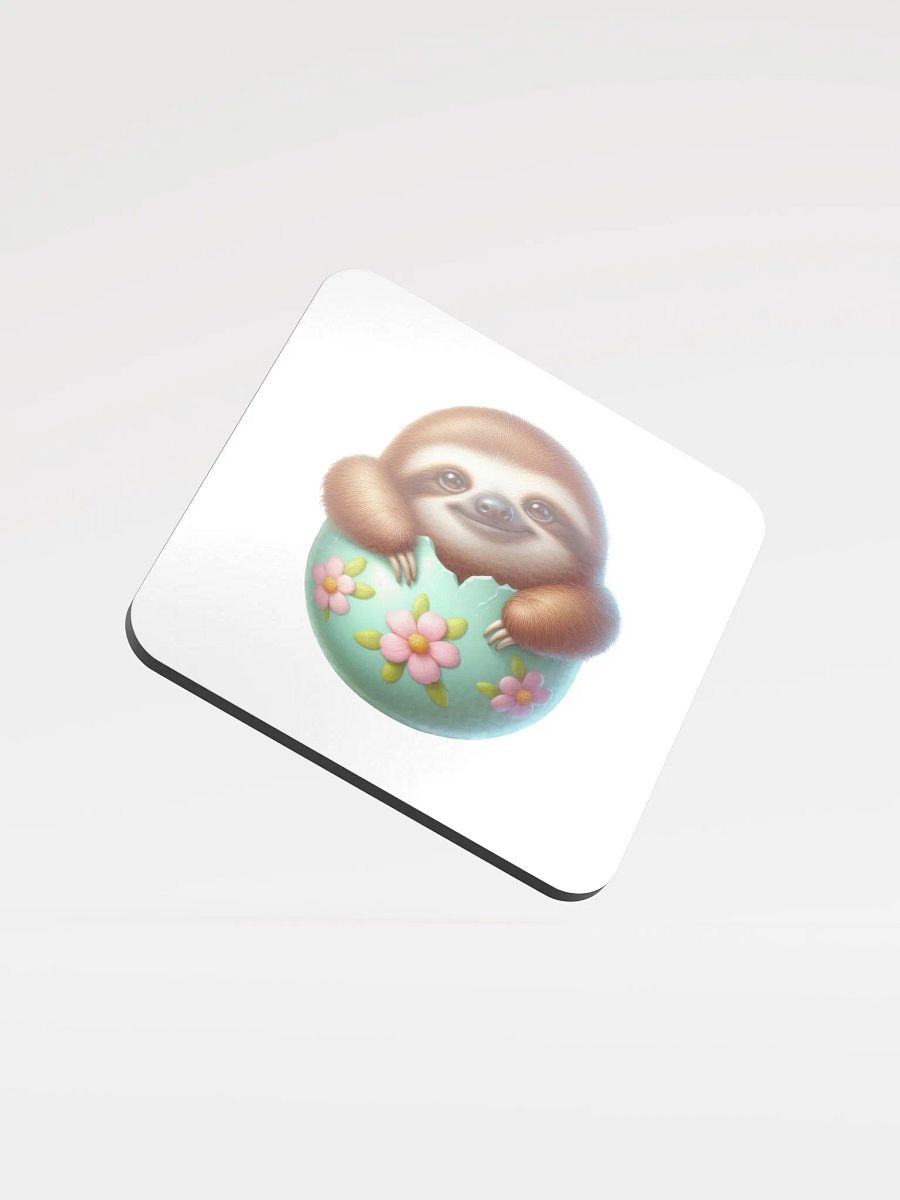 Sloth Easter Egg - Coaster product image (1)