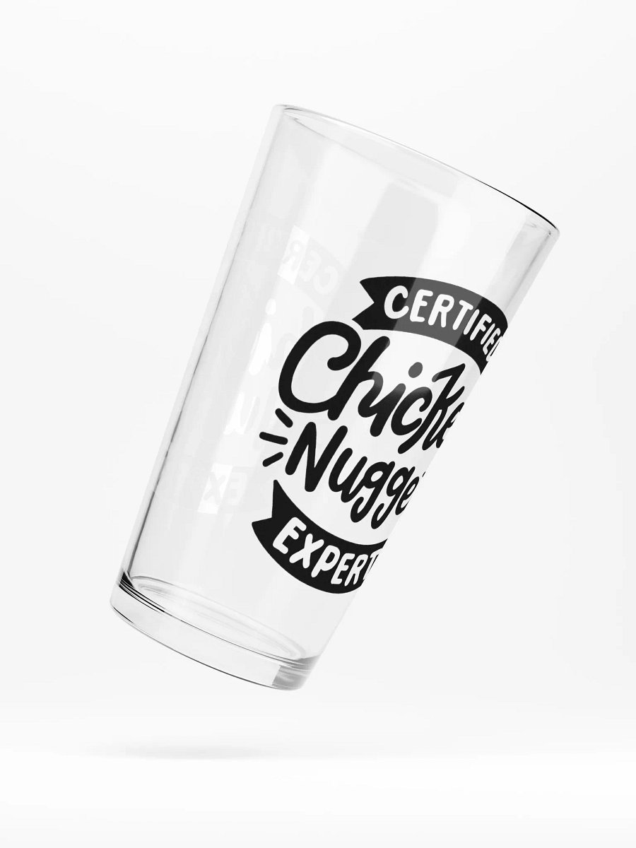 Chicken Nugget Expert-Shaker Pint Glass product image (3)