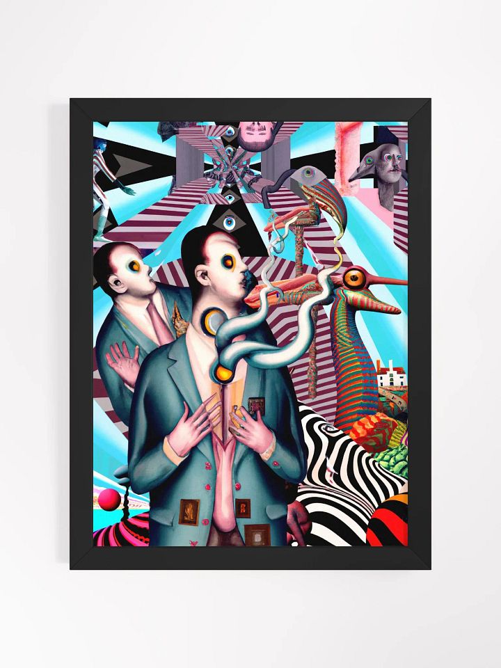 Stairway To The Upside Down // Framed Art product image (1)