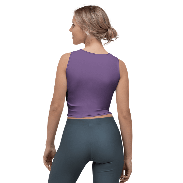 "Forget-Me-Nots" Crop Tank Tops product image (2)