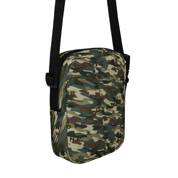 I Love DNB Camo Utility Crossbody Bag product image (2)