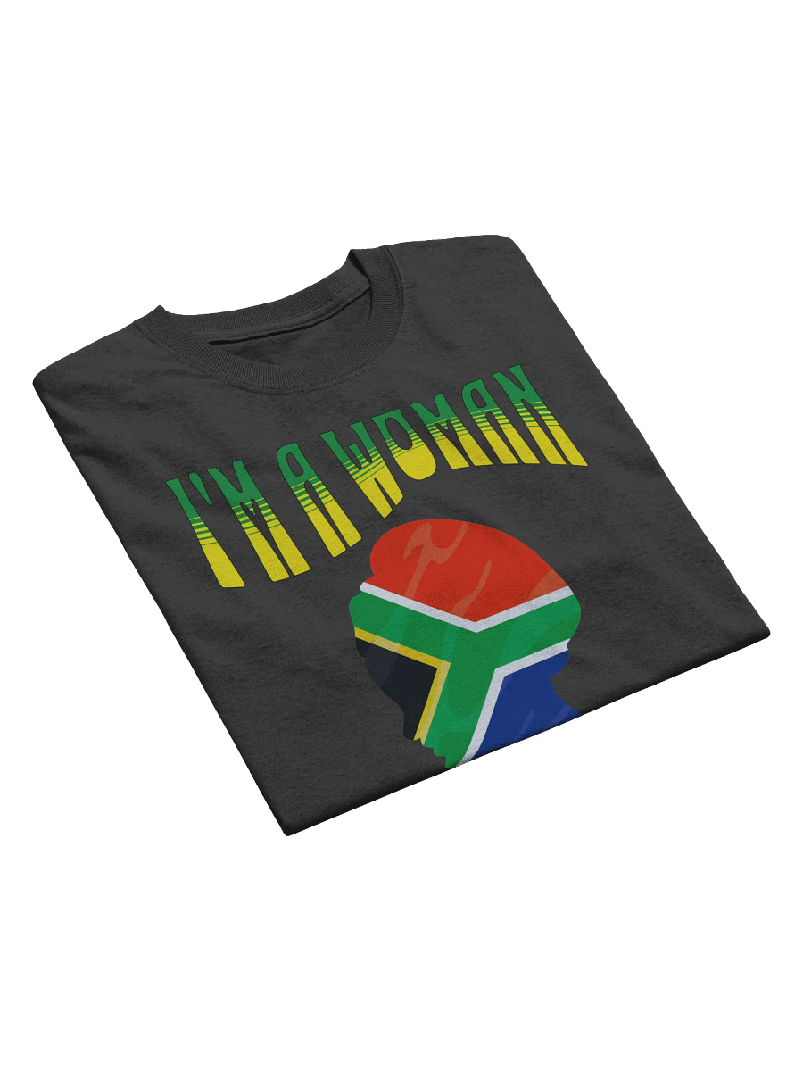 Phenomenal Woman South African Flag T-Shirt product image (3)
