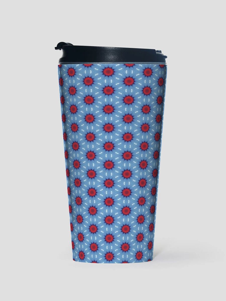 Blue Red & White Sunshine Travel Mug product image (1)