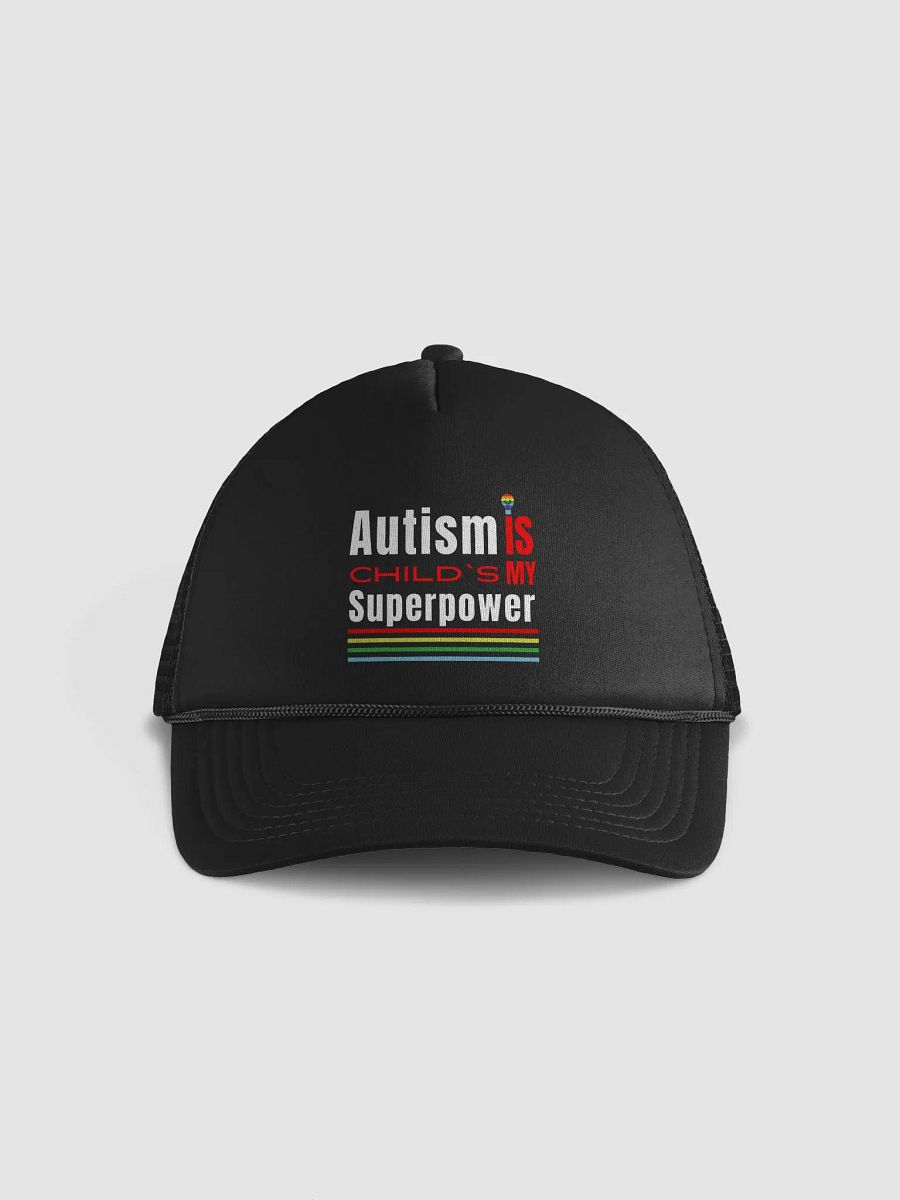 Autism Is My Child’s Superpower, Foam Trucker Hat product image (2)