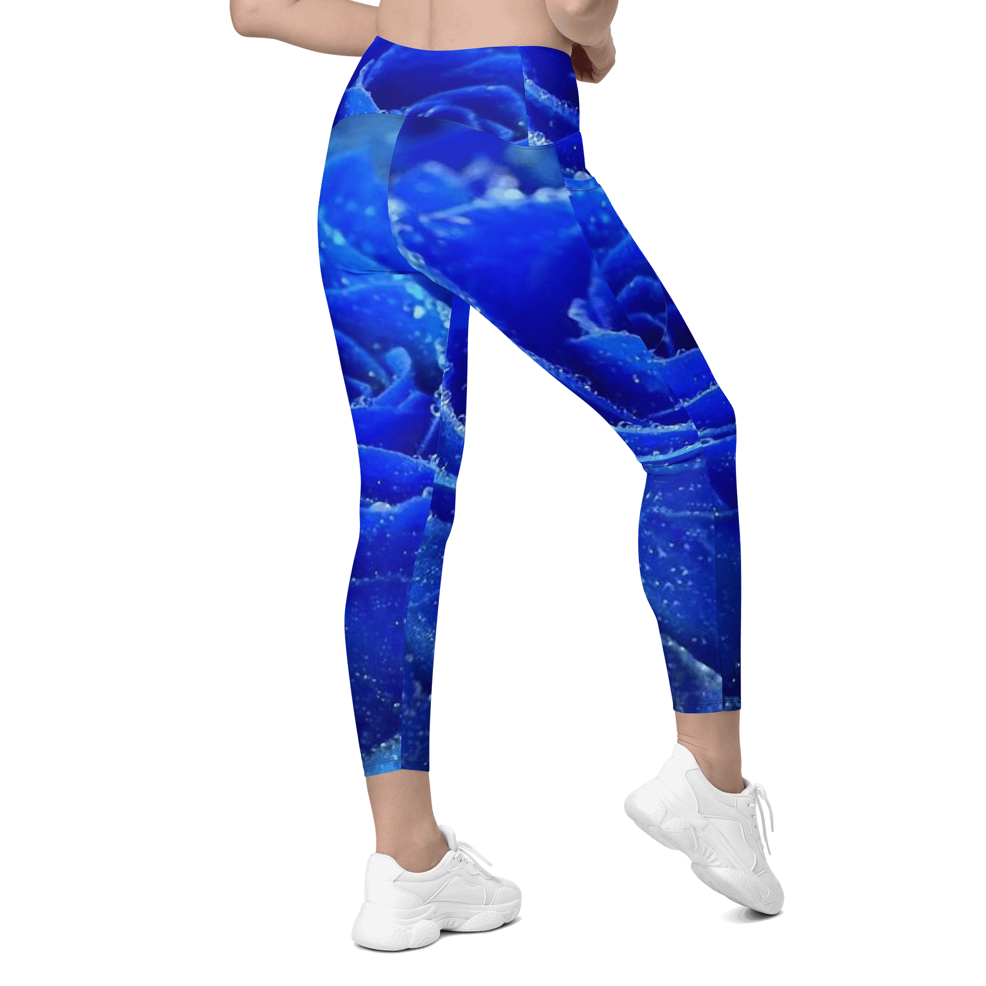 'Your Love' Crossover Leggings with Pockets product image (9)