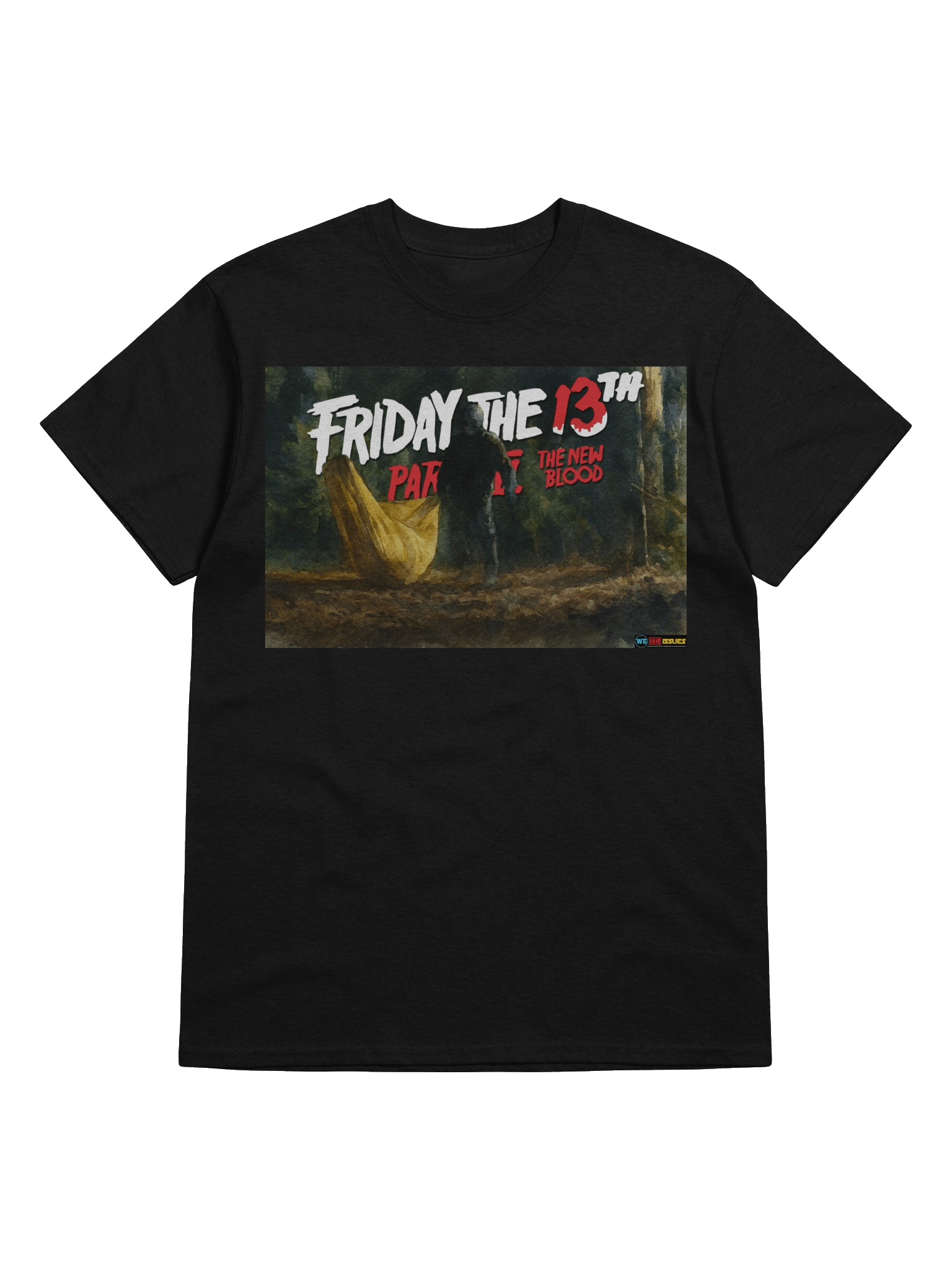Friday The 13th Part VII: The New Blood inspired Title T-Shirt product image (40)