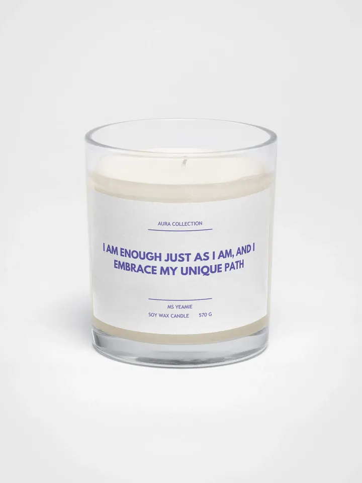 Aura Collection Soy Wax Candle: Embrace Your Unique Path product image (1)