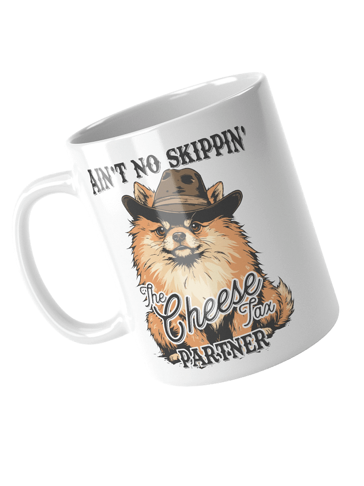 Funny Cheese Tax Sheriff Pomeranian Mug product image (1)