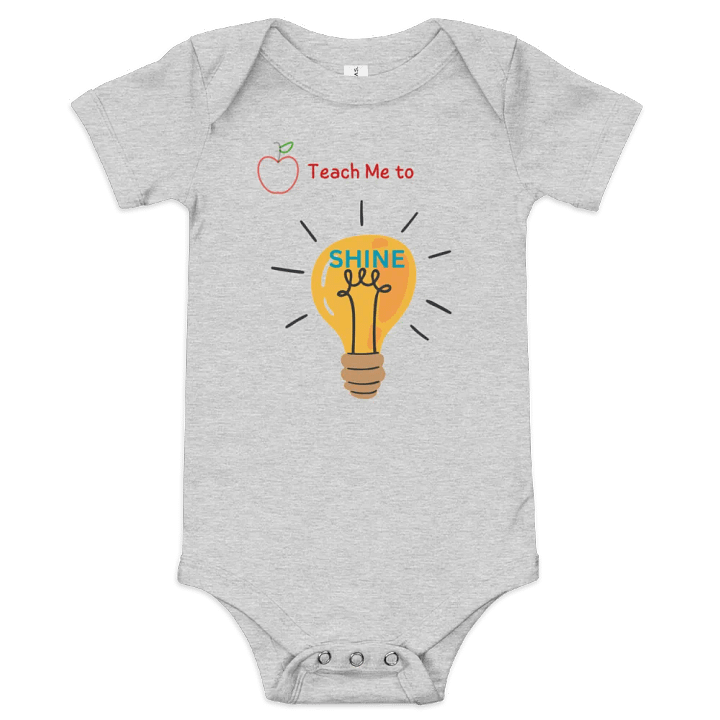 Teach me to Shine Baby Onesie product image (1)