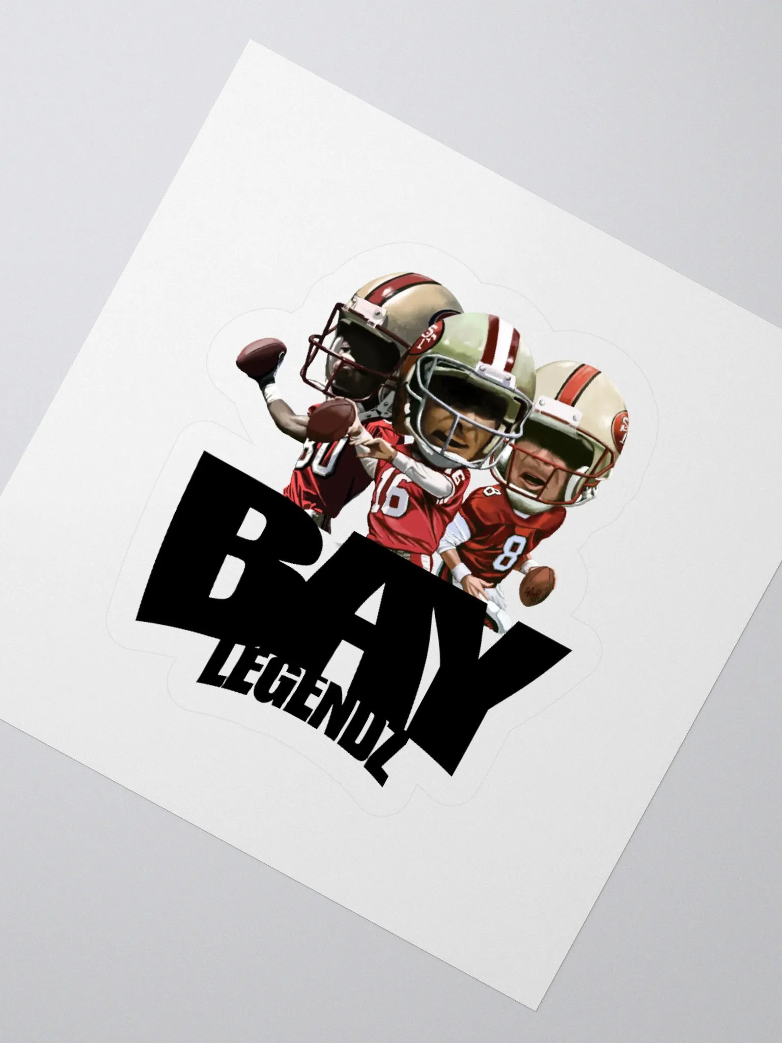 Niners Bay Legendz Sticker product image (2)