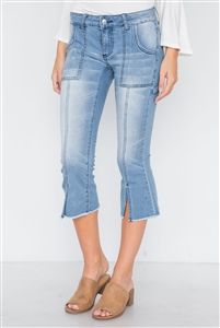 Baby blue capris product image (1)
