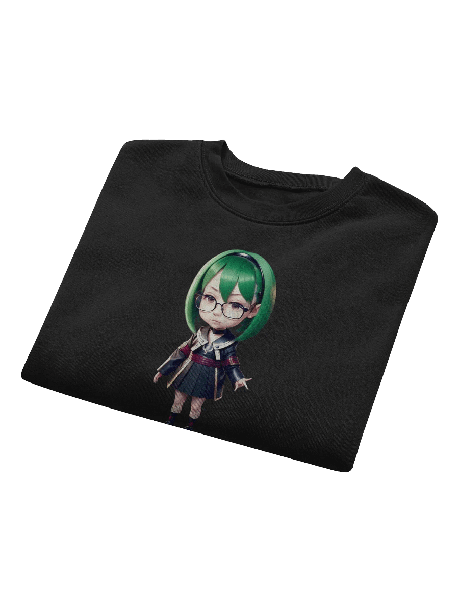 (Green CHIBI) K Crop Sweatshirt product image (8)