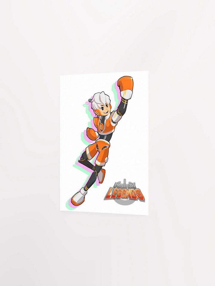 Power Guy Legends Matte Poster Print White Ver. product image (2)