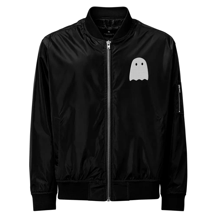 ABSNT Ghost Embroidered Bomber Jacket product image (1)