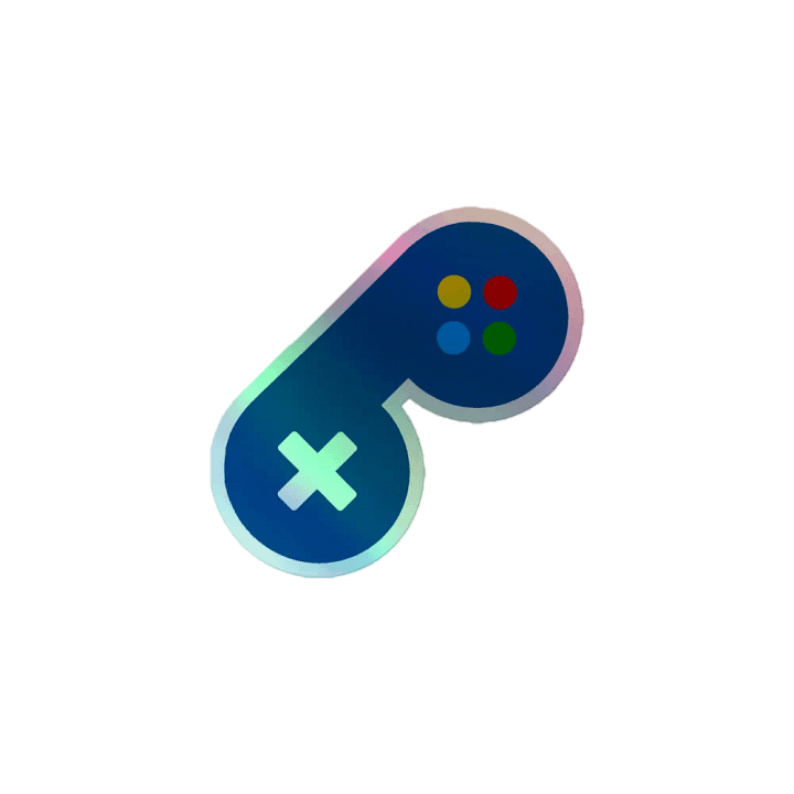 Holographic Sticker - CapnKentroller product image (2)