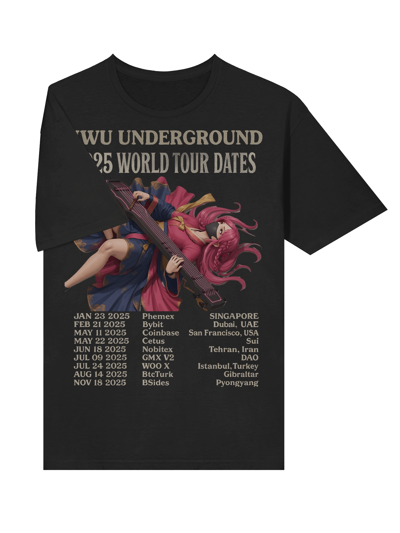 UwU World Tour - Yuki- Ltd Edition - 2025 - Tour Shirt Plain product image (5)