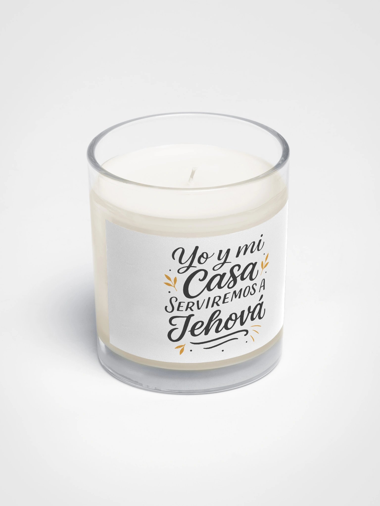 Christian Candle (Spanish) – Joshua 24:15 product image (2)