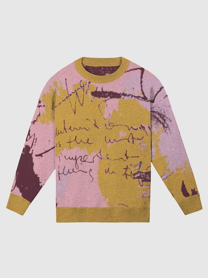 original abstract artwork on jumper product image (1)