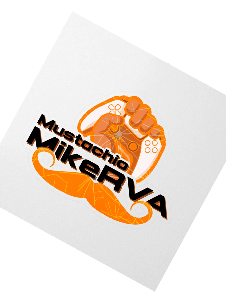 LIMITED EDITION Halloween MustachioMikeRVA Sticker product image (2)
