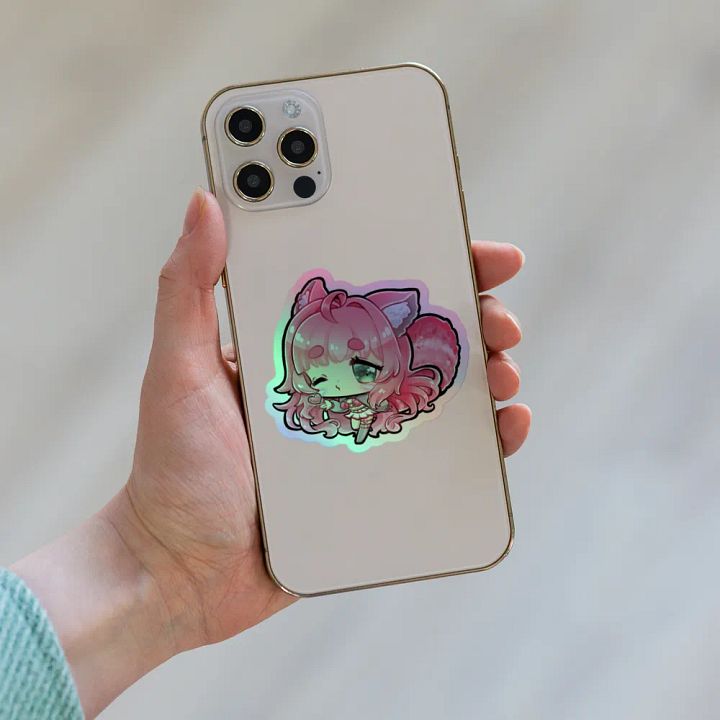 Holographic Chu~ Sticker product image (1)