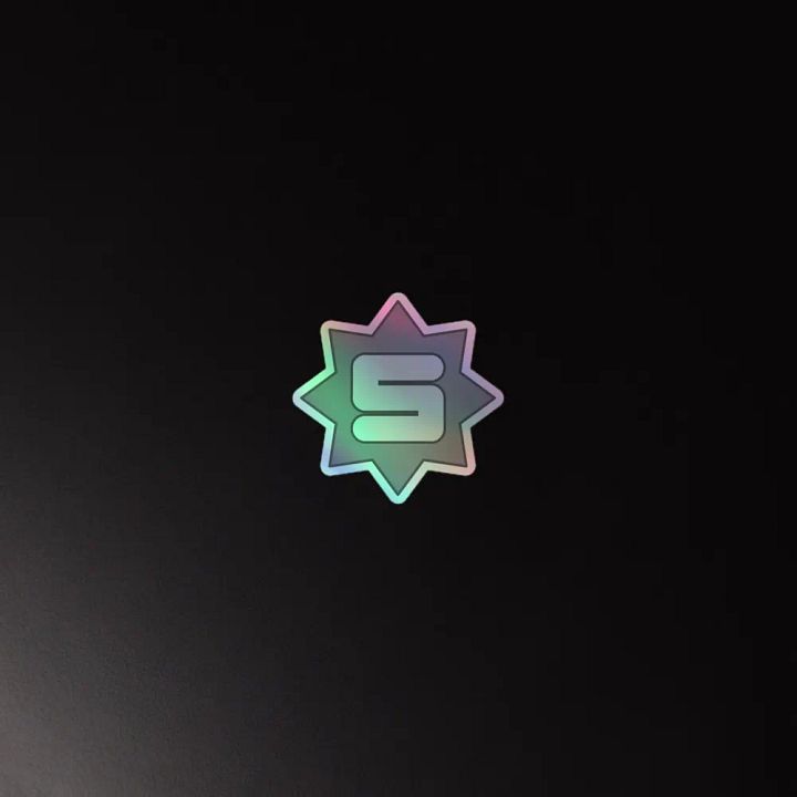 Silverstar Icon Sticker (Holographic) product image (4)