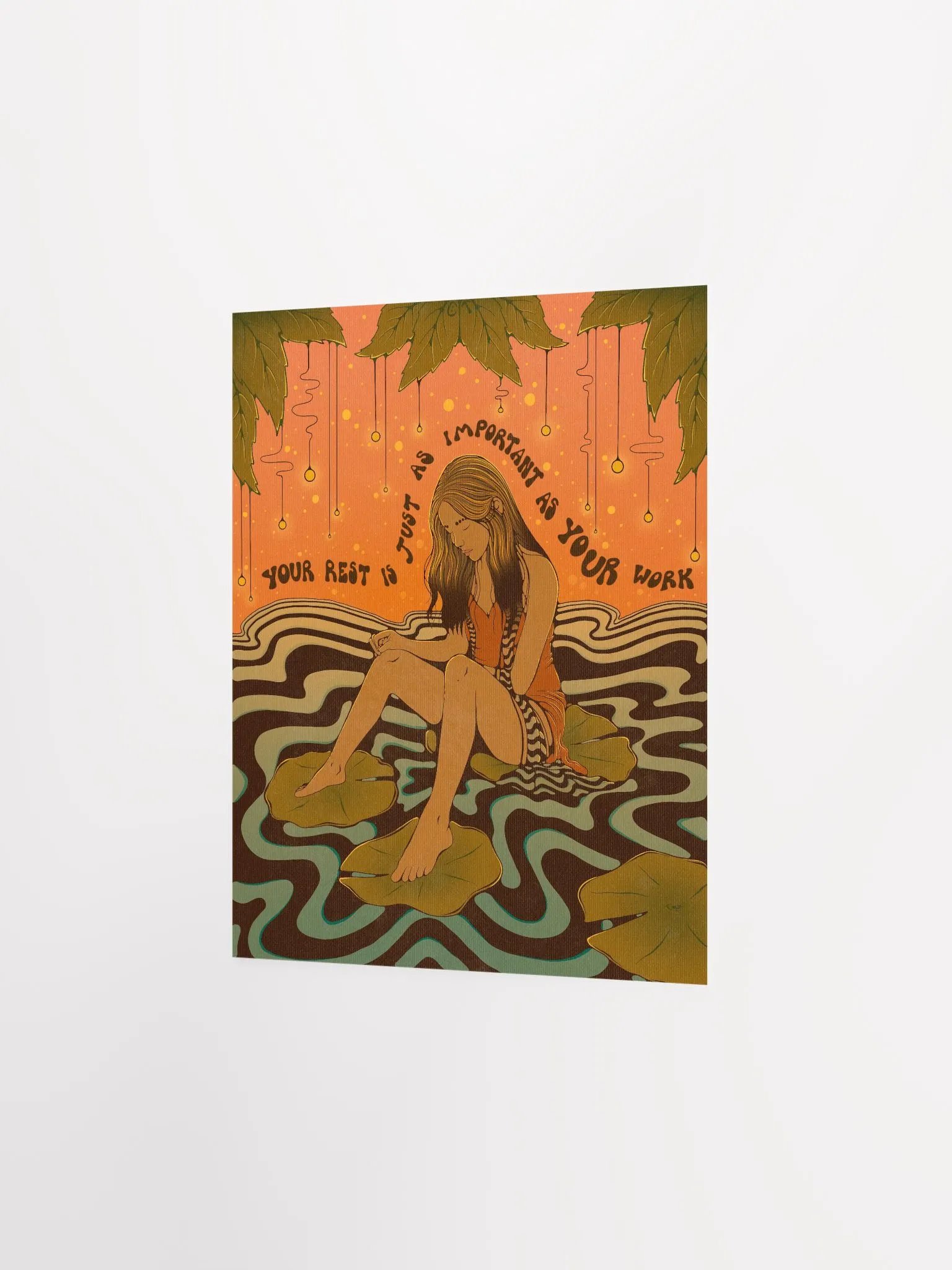 Matte Poster - Rest is Important product image (1)