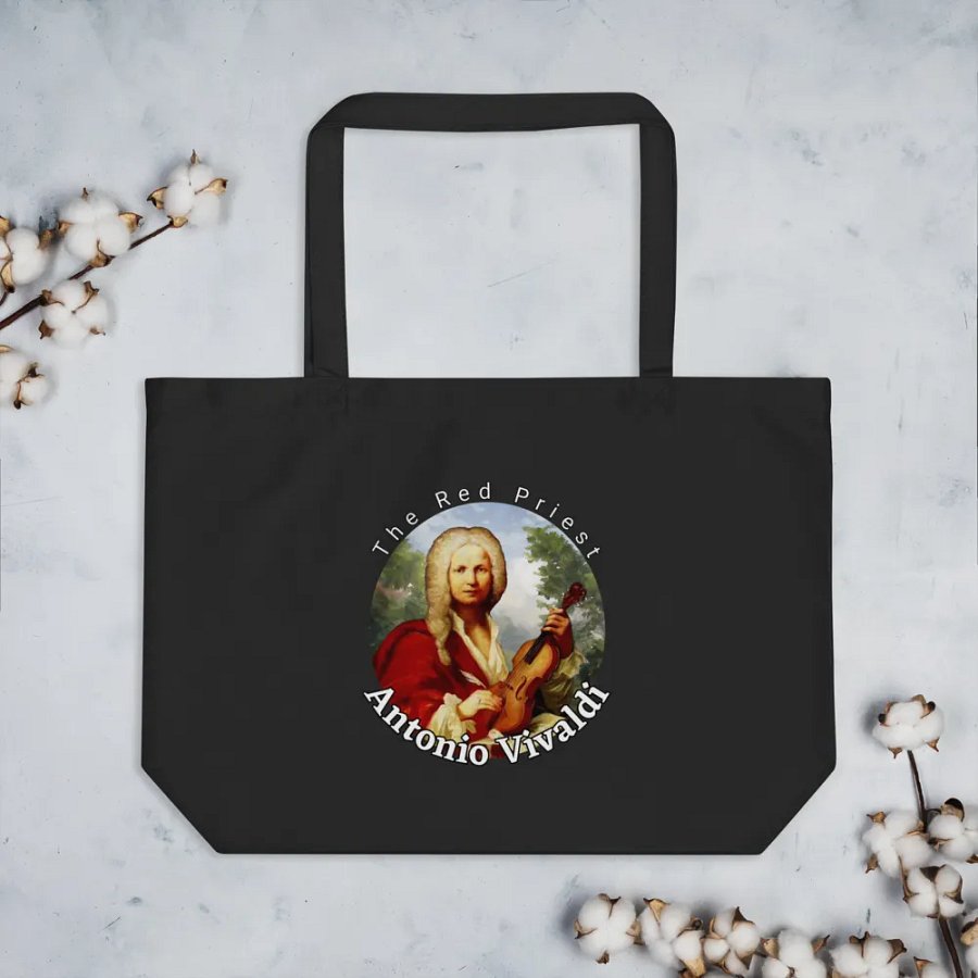 Antonio Vivaldi - Classic Portrait | Tote Bag product image (3)