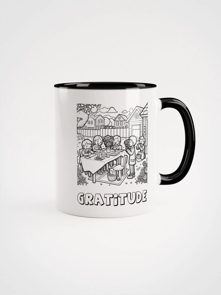 Gratitude’s Gentle Glow Coloring Book Mug product image (1)