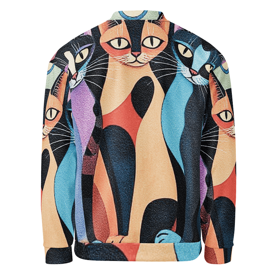 I Love Cats Bomber Jacket product image (2)