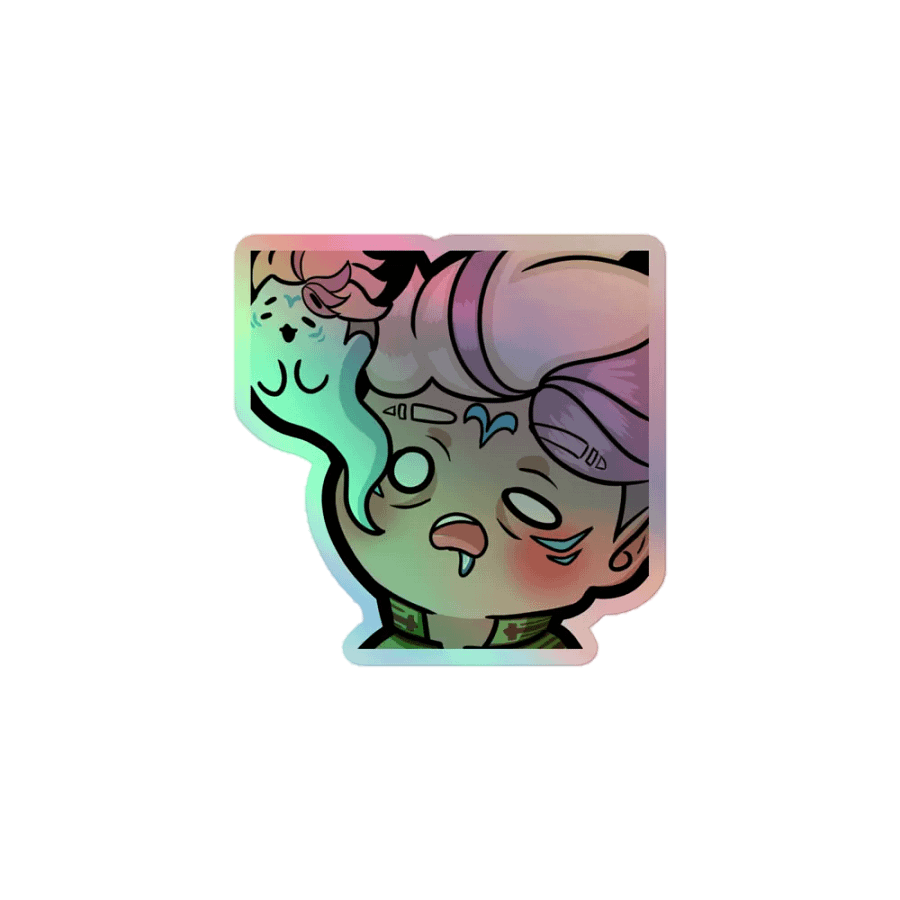 AfressEepy Emote Holographic Sticker product image (1)