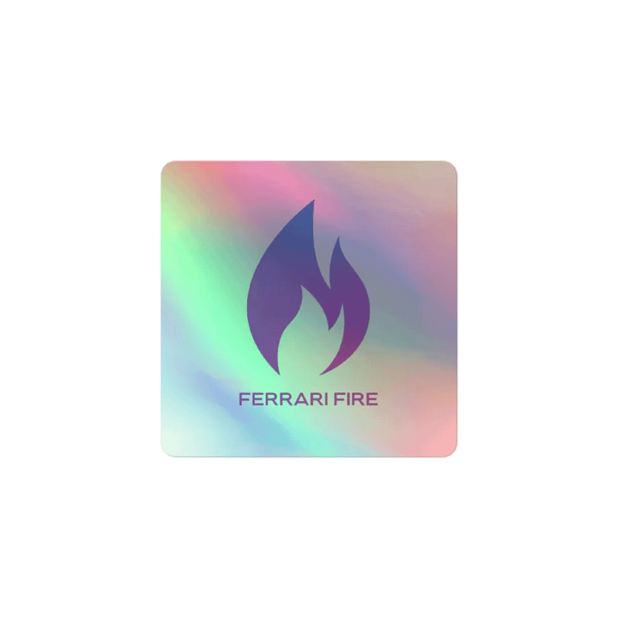Rari Holo Logo Sticker product image (1)