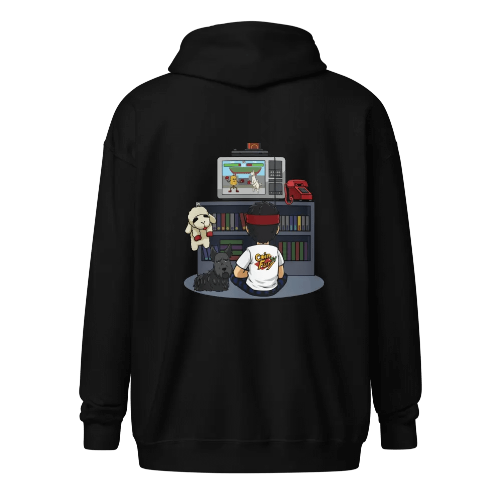 Coin Does the 90s - Zip-Up Hoodie product image (1)