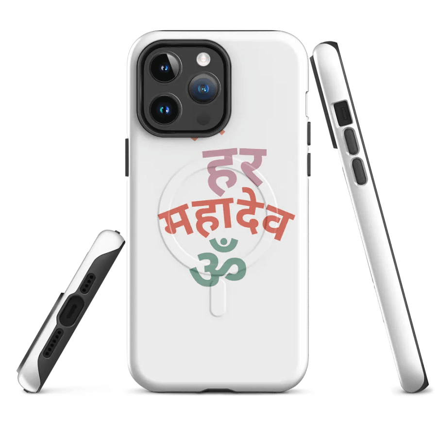 ॐ Har Har mahadev MagSafe® Tough Case product image (1)