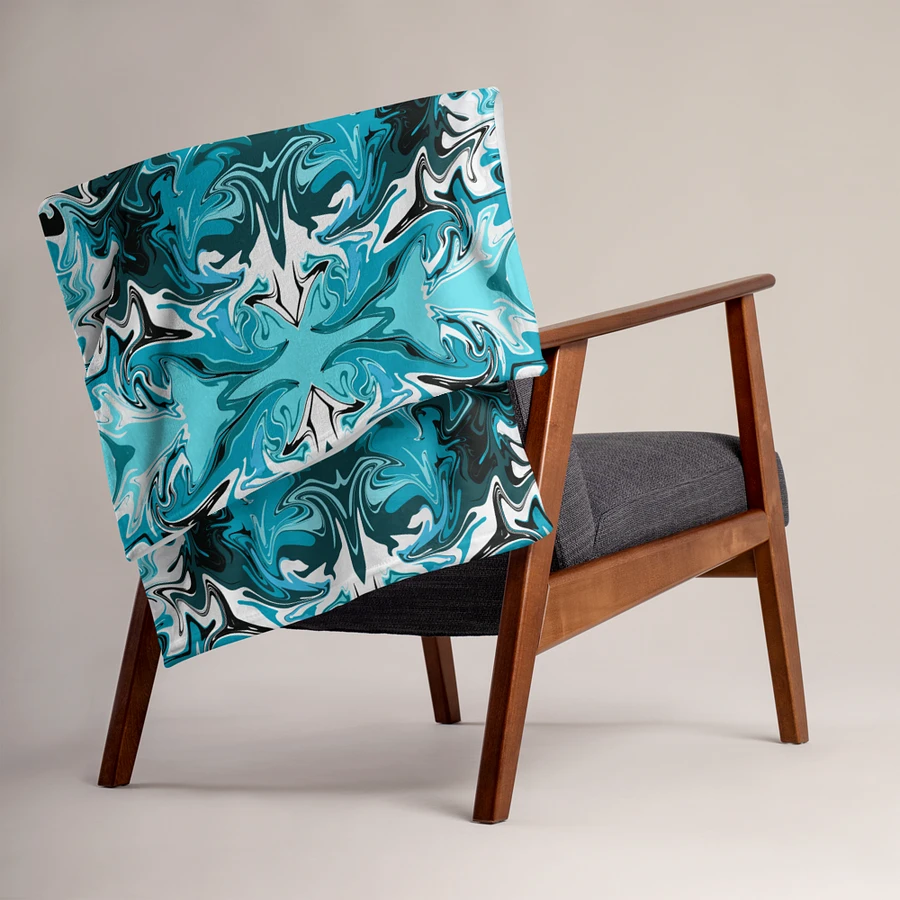 Blue Swirl Blanket product image (5)