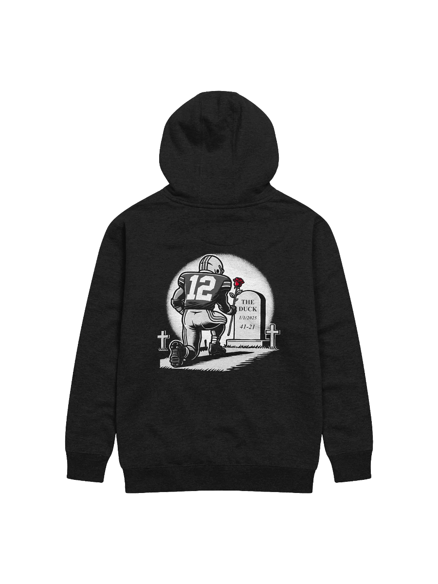 RIP Duck: Rose Bowl Hoodie (Black, Back Graphic) product image (1)
